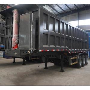 Customization Heavy Mechanical Suspension Dump Trailer for 80ton Ore Transportat