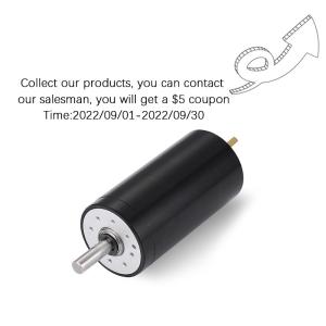 36v High Torque Bldc Motor Customized 10mm Coreless Motor 10000Rpm Blower