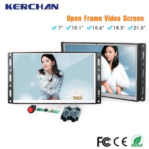 Cheap 7 Inch Open Frame LCD Display , Motion Sensor LCD Monitor Desktop Mount for sale