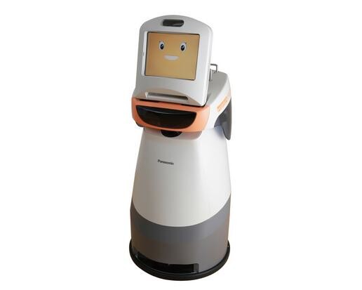 Smart Hospital Delivery Robot , ABS Hospital Robot Omnibearing Motion Disinfecti