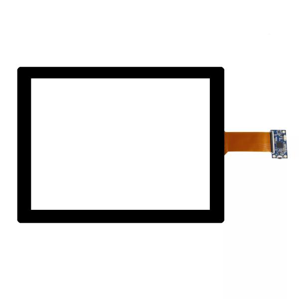 Customized Projected Capacitive Touch Screen 15 Inch Industrial Black Silk