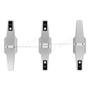Security Sliding Gate Turnstile Low Noise Space Saving High Efficiency