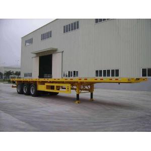 Relay Valve Wabco 2/3/4 Axle 40FT Flatbed Semi Trailer For Heavy Duty Container