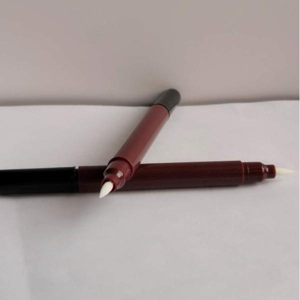 Customized Liquid Eyeliner Pencil Packaging Abs Material With Double Head