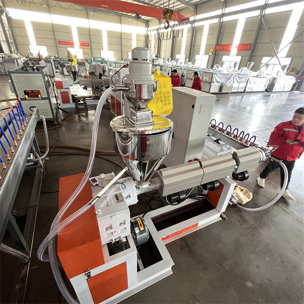 PLC Control System Plastic Pipe Machine for Customized Voltage 380V or Customer