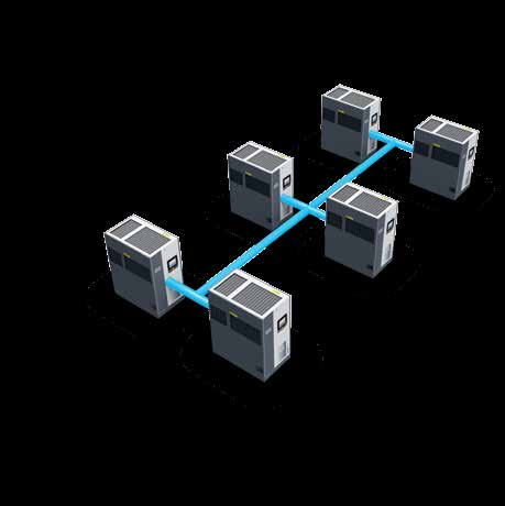 Oil Injected Rotary Atlas Screw Air Compressor 26kw Ga26+ AC Power