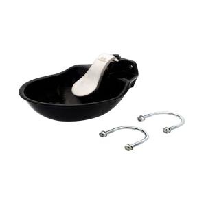 China Wall Mounting 2.5L Enamelled Animal Drinking Trough on sale