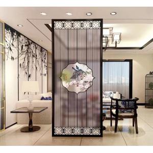 Screen Partition Tempered Art Glass Carving Laminated Wire Glass