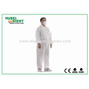 Disposable Protective Coverall With Hood Custom Size Waterproof Unisex MP/SMS