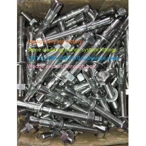 SS304 Tam anchor M6,M8,M10,M12,through bolt, Adjustable arm, tam, wedge bolt,