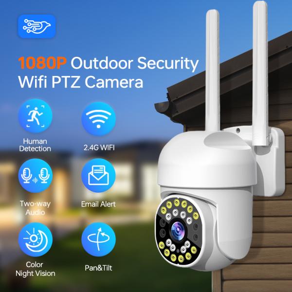 Full HD 1080P Wireless Surveillance IP Security Dome Camera Human Detection Cctv Wifi Camera