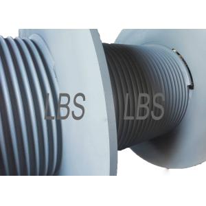 Galvanized Lifting Or Traction Double Grooved Winch Drum For Ship