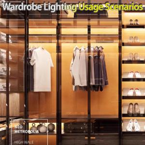 Embedded Cabinet Light Strip With LED Sensor In Wardrobes And Wine Cabinets