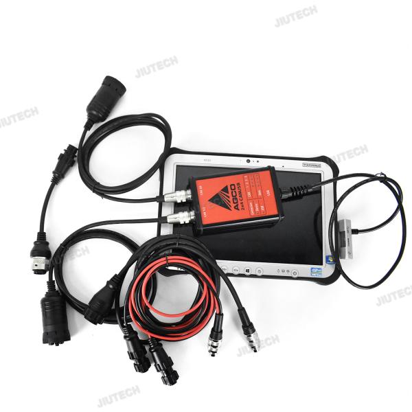 For AGCO EDT Electronic Diagnostic Tool For Massey Ferguson Fendt AGCO Tractor Diagnostic Tool With FZ G1 Laptop