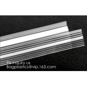 pe vacuum plastic cheap double color flange zipper, PP flange zipper, double