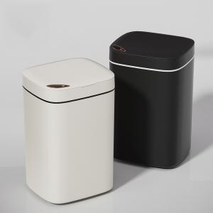 China Wholesale High Quality Electric Bathroom Touchless Motion Sensor Office Smart Automatic Trash Can for Bathroom on sale