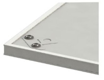 IP66 LED Eye Protection Lamp , 595x595mm LED Square Panel Light