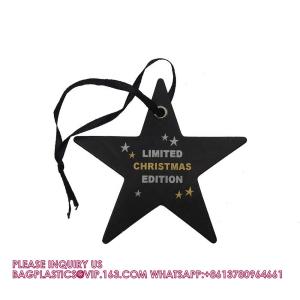 Luxury Recycled Garment Labels Embossed Custom Printing Hang Tags Special