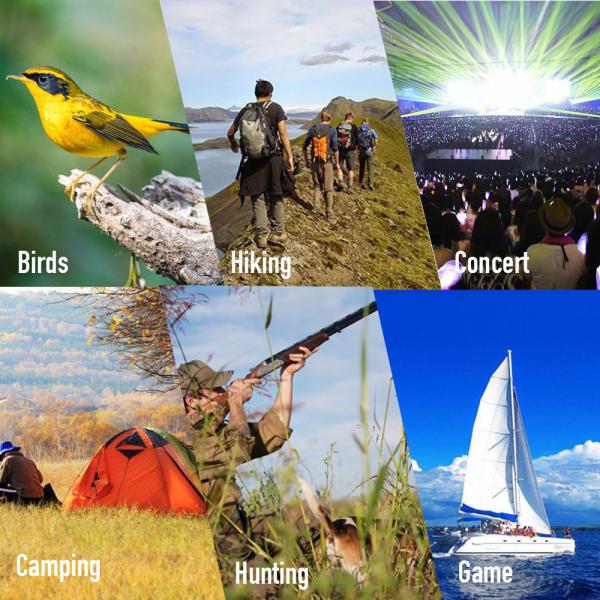 Universal Handheld Monocular Telescope 10-30X25 HD Zoom Lens