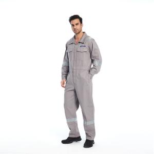 OEM Style Industrial Worker Uniform For Men And Women Polyester Cotton Fabric