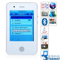 HiPhone I4G Quad Band Dual Cards Dual Standby Single Camera Bluetooth WAP JAVA 2