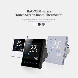 Digital fan coil thermostat LCD touch screen wireless WiFi smart thermostat for