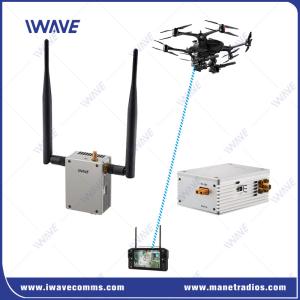 50km Mavlink 2.4GHz COFDM UAV Video Transmitter Ultra long range UP/Downlink