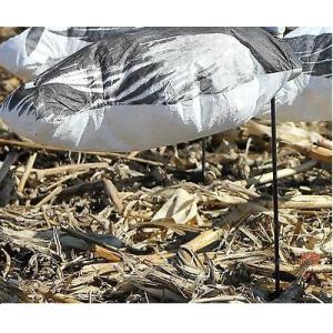 DEADLY DECOYS SENTRY HEADED JUVY SNOW GOOSE DECOY - 1 DOZEN DEA-114