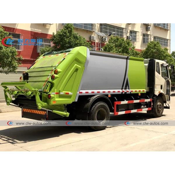 Quality FAW brand  4*2 14m3 Rear Loader Compressed Garbage Truck wholesale