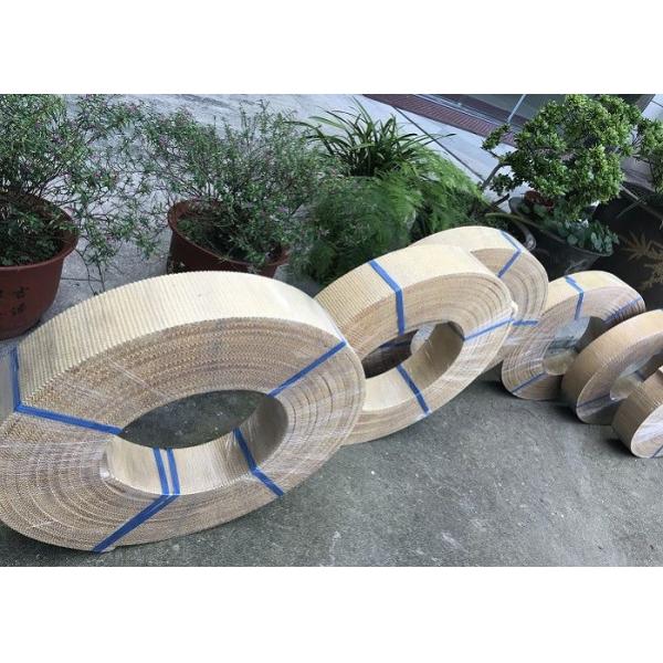 Quality Asbestos Fiber Woven Brake Lining Roll For Braking Deceleration / Transmitting Power wholesale