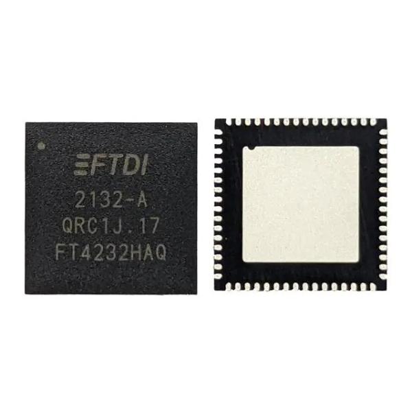 Quality FT4232HAQ-TRAY Integrated Circuits ICs With SPI UART Interface 64-QFN (9x9) wholesale