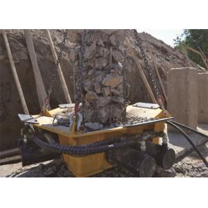 1800mm Hydraulic Pile Cutter Rock Breaker Concrete Pile Cutting Machine