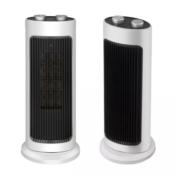 Overheat Protection LED Touch Panel PTC Ceramic Heating Tech Electric Oscillating Home Fan Heater