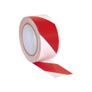 Red and White Striped Barricade Tape Road Safety Caution Tape Reflective Traffic
