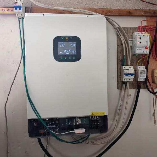 Quality Dual MPPT Hybrid Inverter 8000W 51V With LCD 230V Off Grid On Grid Parallel Ready for OEM Orders wholesale