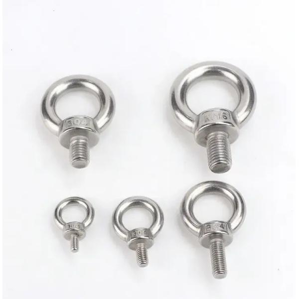 Stainless Steel Fasteners Eye Screws Nuts ISO 12.9 High-Strength For Heavy Load