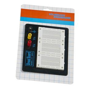 Cheap Stainless Steel White Experimental Electronics Breadboard Black Alum Plate for sale