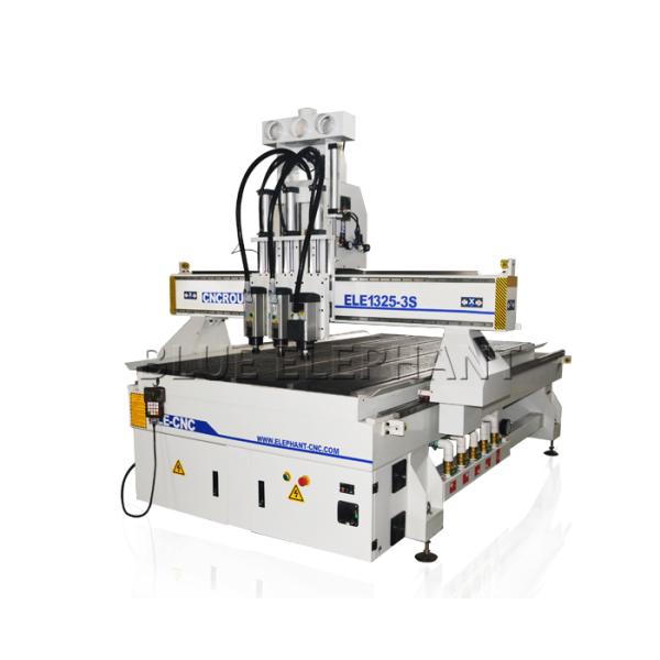 Antique Furniture Multi - Head CNC Router Cnc Wood Door Engraving Machine