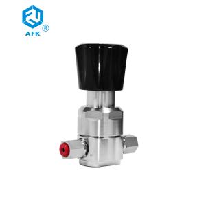 SS316 Adjusting Propane Regulator High Flow Pressure Regulator With 1/4inch VCR