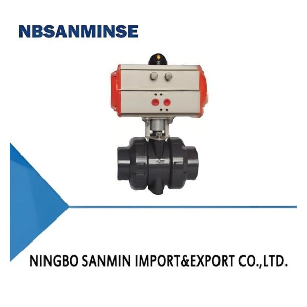 UPVC/CPVC/PPH Electric and Pneumatic Ball Valves for Medium Pressure 1.2MPa and
