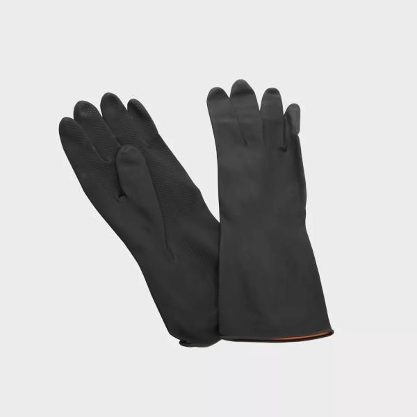 Quality High quality black industrial latex gloves price concessions wholesale