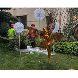 SS Lawn Garden Sculptures And Statues Modern Golden Varnished