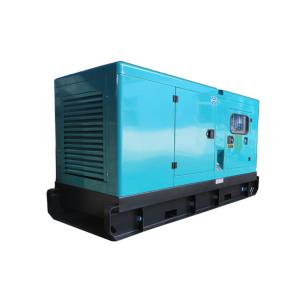 AC Synchronous 80kw Silent Generator Set , Cummins Diesel Genset 6BT5.9- G2