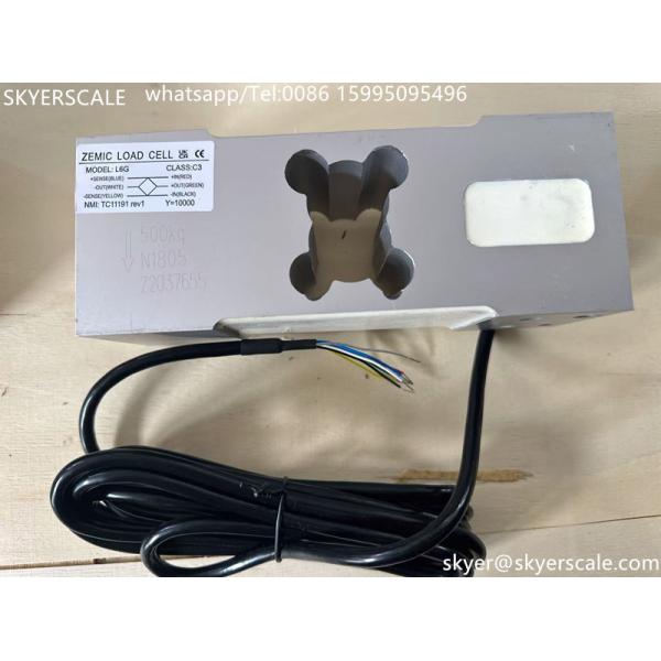 Zemic L6G Load Cell Single Point Load Sensors Capacity Of 500KG For Platform