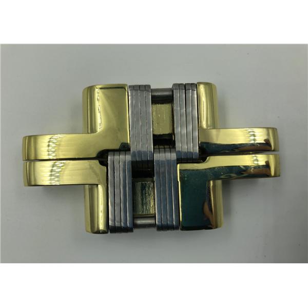 Casting Zinc Alloy Silent Heavy Duty Hidden Hinges For Light Interior Wooden Door