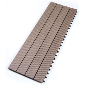 Cheap 3D WPC Solid Wood Plastic Timber Decking Slip Resistant for sale
