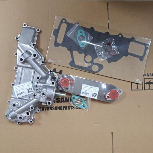 ME 088928 Oil Cooler Cover With Gasket And Cooling Core For 6D31