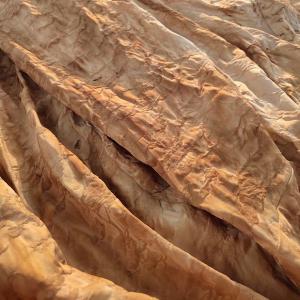 Hand Made Persimmon Dyed Hemp Cotton Fabric 15N*15N 80×50 210gsm