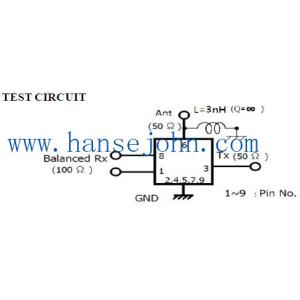 Saw Duplexer 60MHz Surface Acoustic Wave Resonator