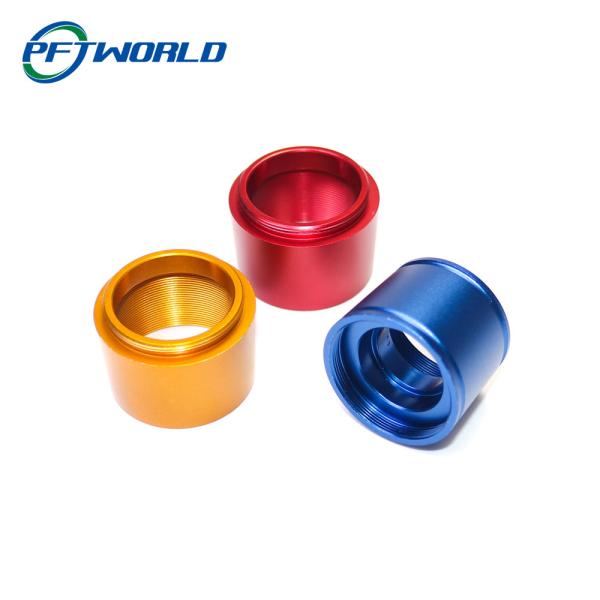 Quality Customized aluminum alloy bright anodized CNC turning parts wholesale